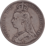 1890 CROWN ( FINE ) - CROWN - Cambridgeshire Coins