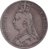 1890 CROWN ( FINE ) - CROWN - Cambridgeshire Coins