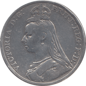 1890 CROWN ( FINE ) - CROWN - Cambridgeshire Coins