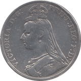 1890 CROWN ( FINE ) - CROWN - Cambridgeshire Coins