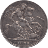 1890 CROWN ( FINE ) - CROWN - Cambridgeshire Coins