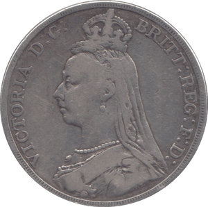1890 CROWN ( FINE ) - CROWN - Cambridgeshire Coins