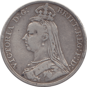 1890 CROWN ( FINE ) - WORLD COINS - Cambridgeshire Coins