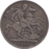 1890 CROWN ( FINE ) - WORLD COINS - Cambridgeshire Coins