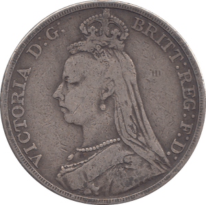 1890 CROWN ( FINE ) - WORLD COINS - Cambridgeshire Coins