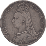 1890 CROWN ( FINE ) - WORLD COINS - Cambridgeshire Coins