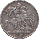 1890 CROWN ( FINE ) - WORLD COINS - Cambridgeshire Coins