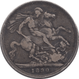 1890 CROWN ( GF ) 1 - CROWN - Cambridgeshire Coins