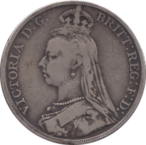 1890 CROWN ( GF ) 2 - CROWN - Cambridgeshire Coins