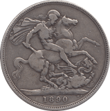 1890 CROWN ( GF ) 3 - CROWN - Cambridgeshire Coins