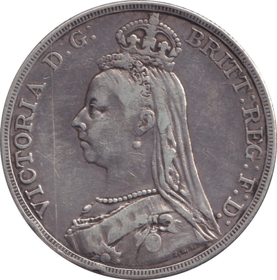 1890 CROWN ( GF ) - CROWN - Cambridgeshire Coins