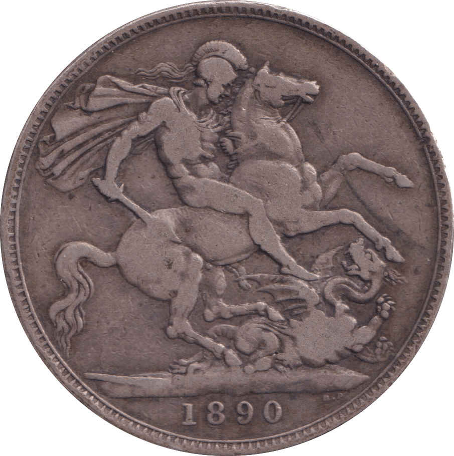 1890 CROWN ( GF ) - CROWN - Cambridgeshire Coins