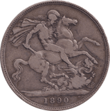 1890 CROWN ( GF ) - CROWN - Cambridgeshire Coins