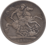 1890 CROWN ( GF ) - CROWN - Cambridgeshire Coins