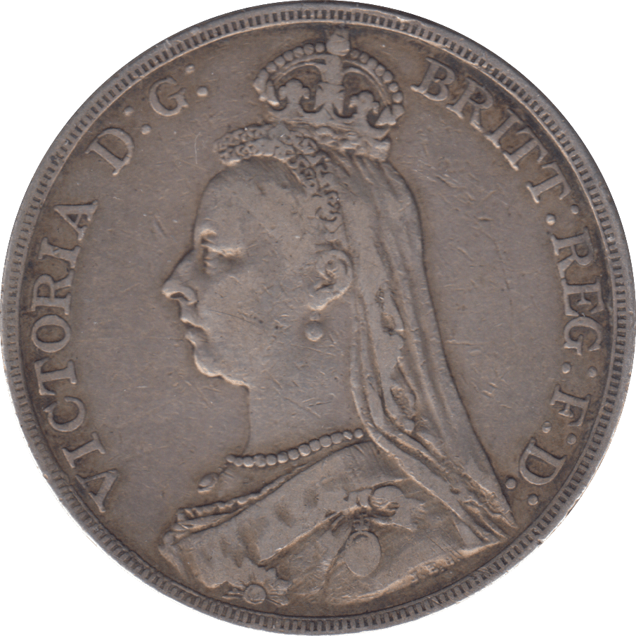 1890 CROWN ( GF ) - CROWN - Cambridgeshire Coins