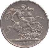1890 CROWN ( GF ) - CROWN - Cambridgeshire Coins
