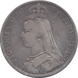 1890 CROWN ( GF ) - CROWN - Cambridgeshire Coins