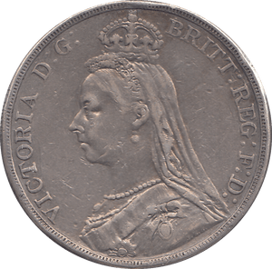 1890 CROWN ( GF ) - CROWN - Cambridgeshire Coins