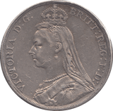 1890 CROWN ( GF ) - CROWN - Cambridgeshire Coins