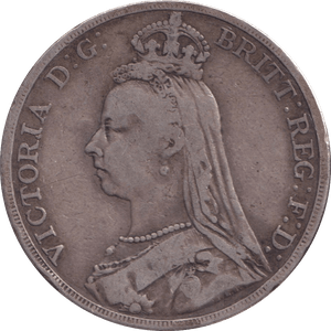 1890 CROWN ( GF ) - CROWN - Cambridgeshire Coins