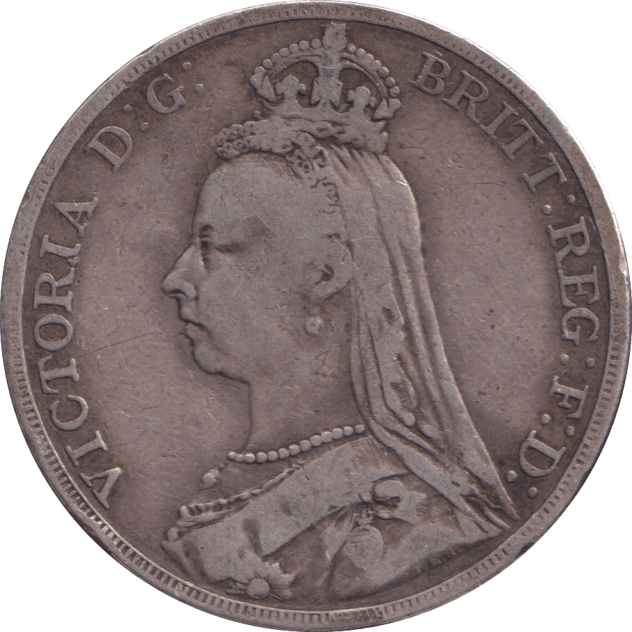 1890 CROWN ( GF ) - CROWN - Cambridgeshire Coins