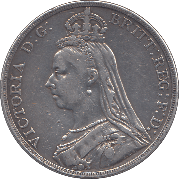 1890 CROWN ( GF ) - CROWN - Cambridgeshire Coins