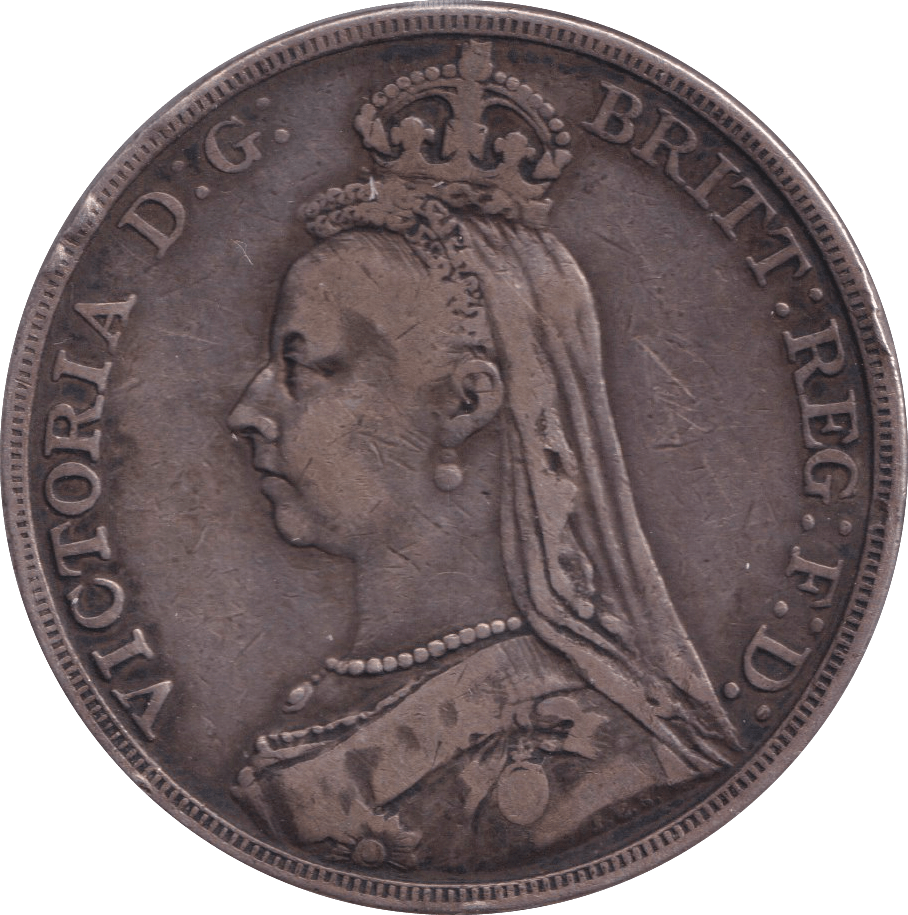 1890 CROWN ( GF ) - CROWN - Cambridgeshire Coins