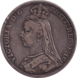 1890 CROWN ( GF ) - CROWN - Cambridgeshire Coins
