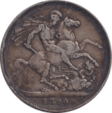 1890 CROWN ( GF ) - CROWN - Cambridgeshire Coins