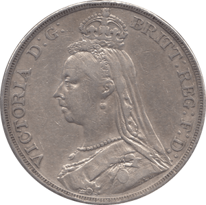 1890 CROWN ( GF ) - CROWN - Cambridgeshire Coins