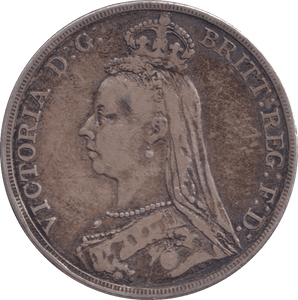 1890 CROWN ( GF ) - CROWN - Cambridgeshire Coins