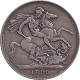 1890 CROWN ( GF ) - CROWN - Cambridgeshire Coins