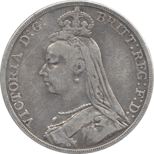 1890 CROWN ( GF ) - CROWN - Cambridgeshire Coins