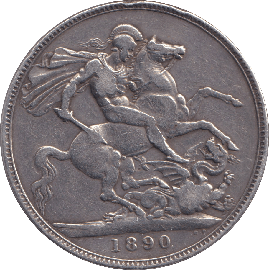 1890 CROWN ( GF ) - CROWN - Cambridgeshire Coins