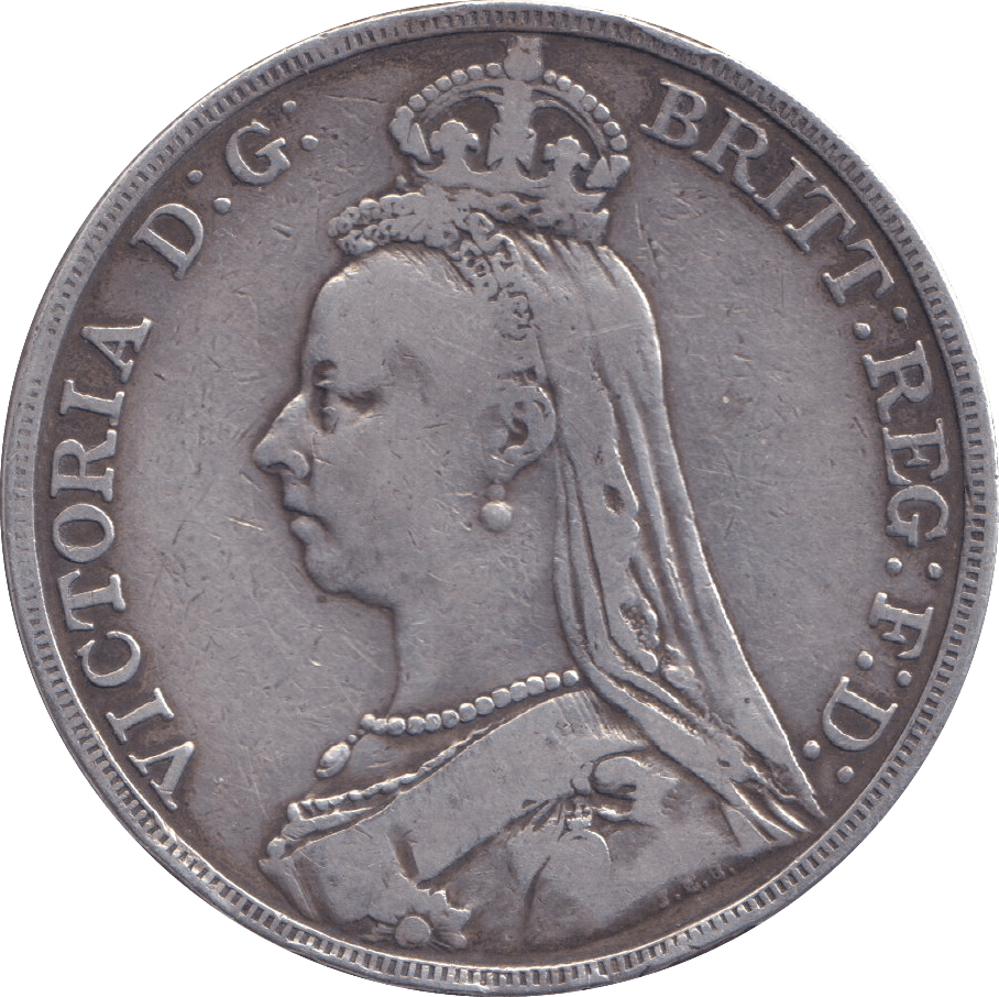 1890 CROWN ( GF ) - CROWN - Cambridgeshire Coins