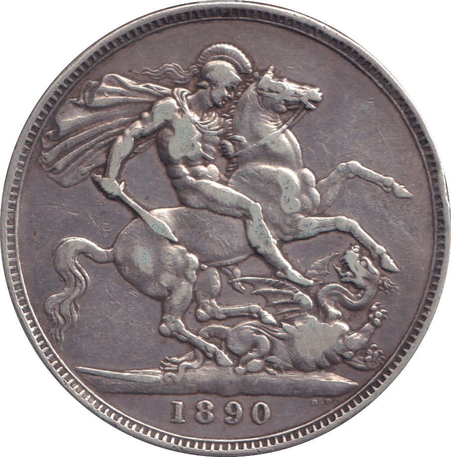 1890 CROWN ( GF ) - CROWN - Cambridgeshire Coins