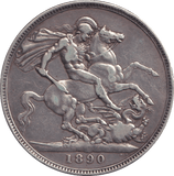 1890 CROWN ( GF ) - CROWN - Cambridgeshire Coins