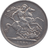 1890 CROWN ( GF ) - CROWN - Cambridgeshire Coins