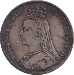 1890 CROWN ( GF ) - CROWN - Cambridgeshire Coins