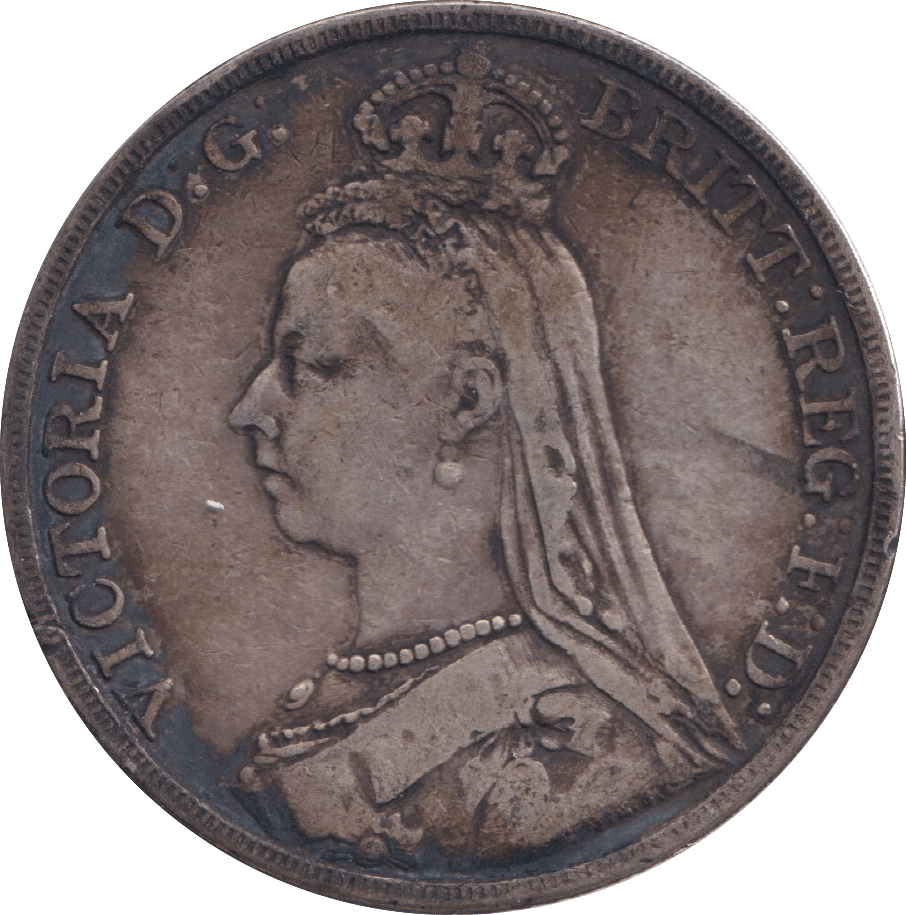 1890 CROWN ( GF ) - CROWN - Cambridgeshire Coins