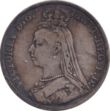 1890 CROWN ( GF ) - CROWN - Cambridgeshire Coins