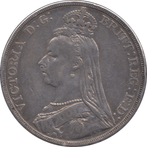 1890 CROWN ( GF ) - CROWN - Cambridgeshire Coins