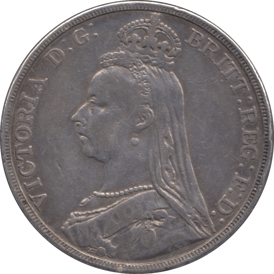 1890 CROWN ( GF ) - CROWN - Cambridgeshire Coins