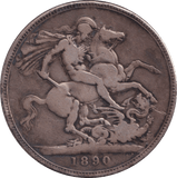1890 CROWN ( GF ) - CROWN - Cambridgeshire Coins