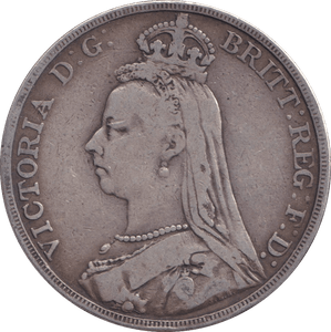 1890 CROWN ( GF ) - CROWN - Cambridgeshire Coins