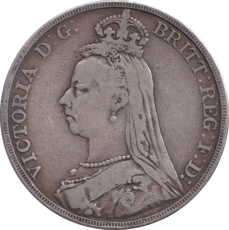 1890 CROWN ( GF ) - CROWN - Cambridgeshire Coins