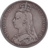 1890 CROWN ( GF ) - CROWN - Cambridgeshire Coins