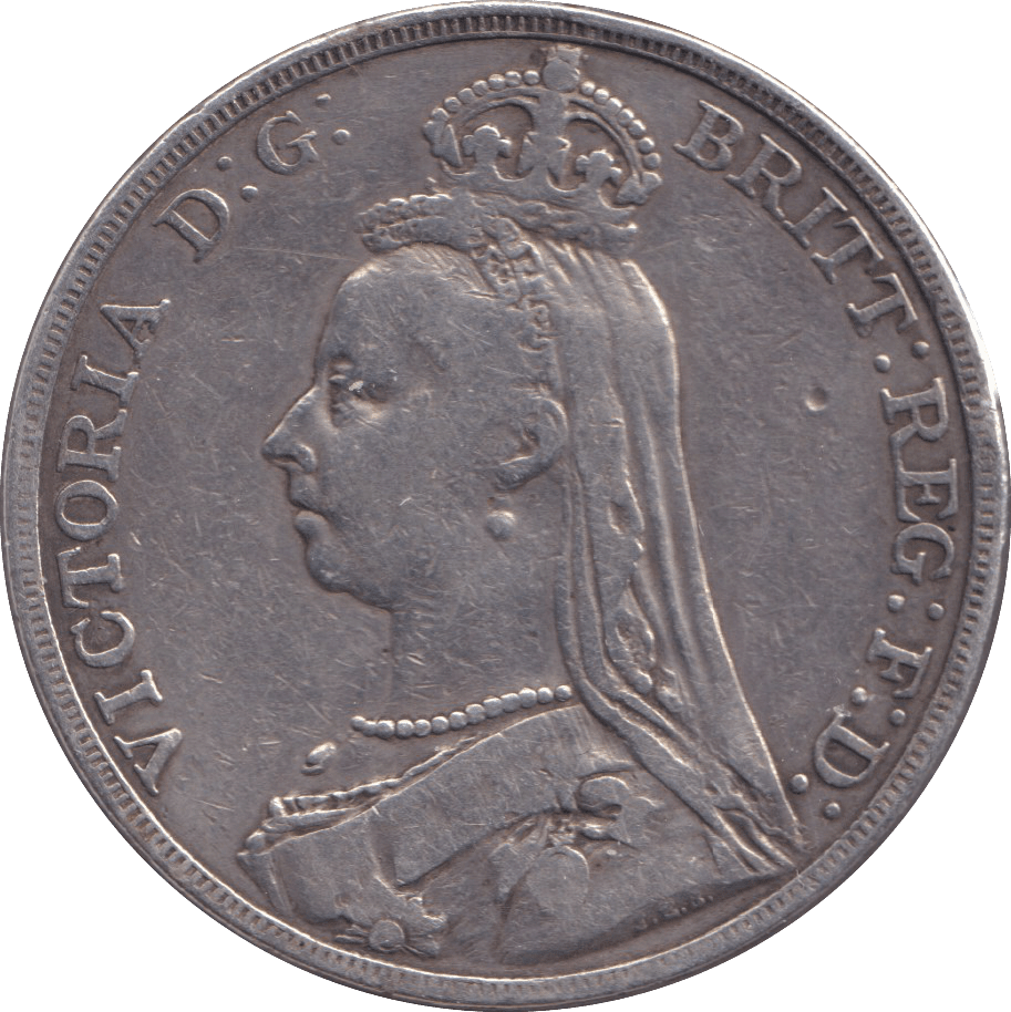 1890 CROWN ( GF ) - CROWN - Cambridgeshire Coins