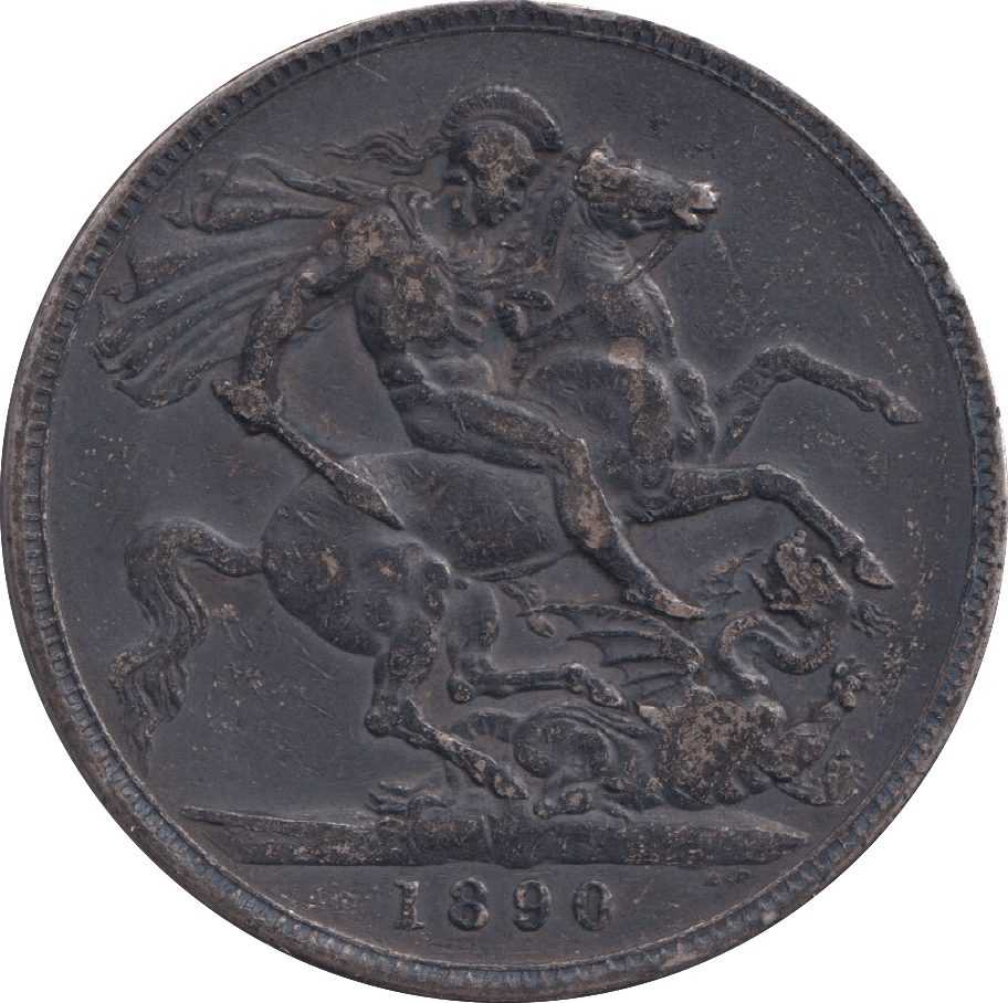 1890 CROWN ( GF ) - CROWN - Cambridgeshire Coins