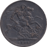 1890 CROWN ( GF ) - CROWN - Cambridgeshire Coins